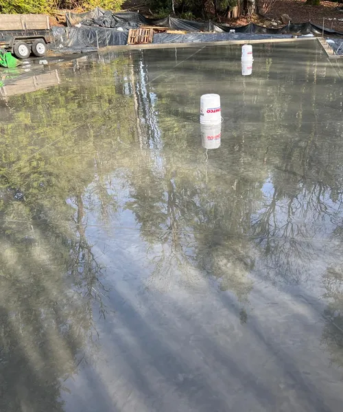 Hard Trowel Shop Slab , Saw Cut Control Joints in Sammamish 